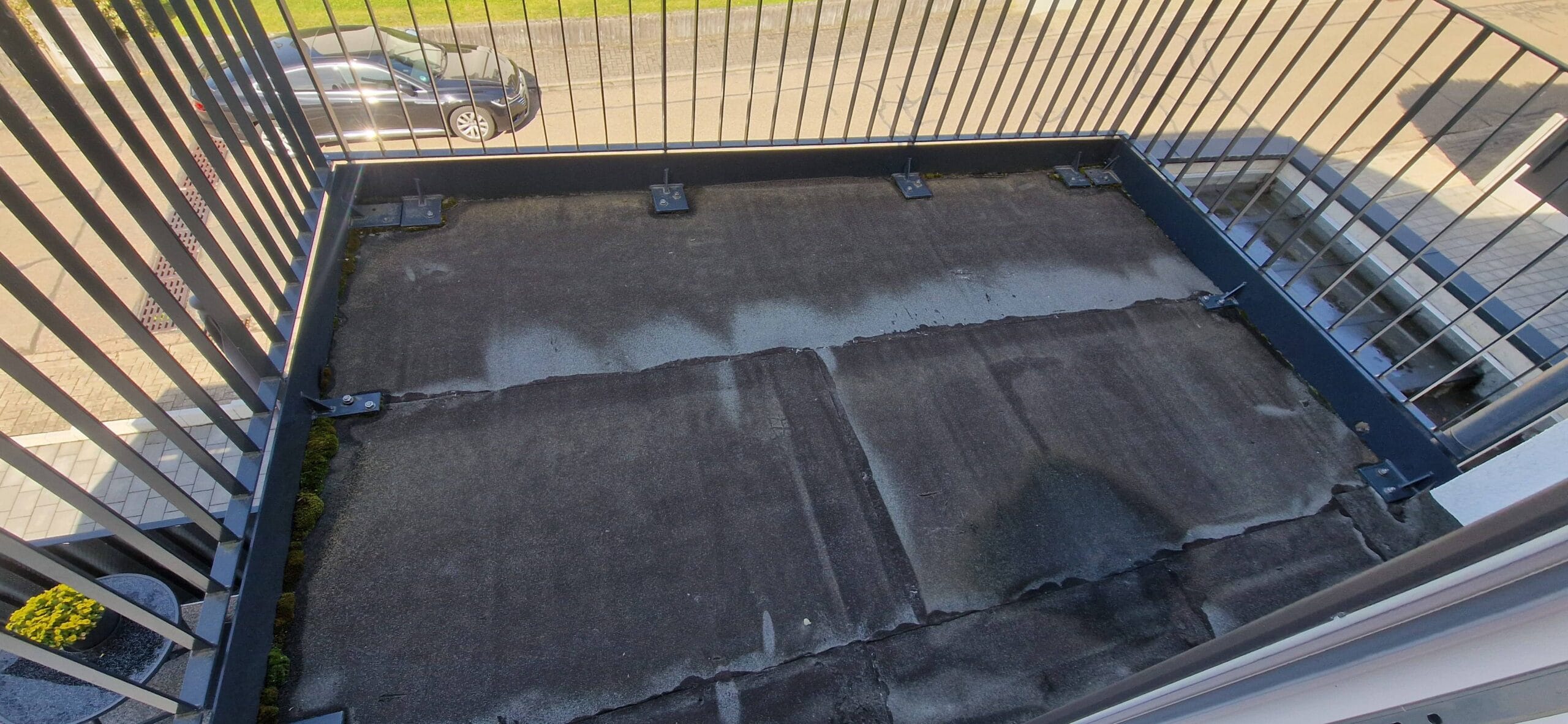 Balkonsanierung in Wiesloch – vorher